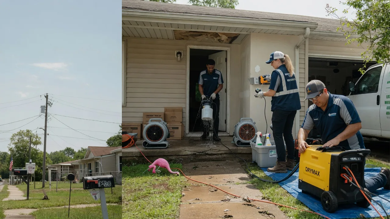 Storm Damage Water Removal in Qulin, MO near me